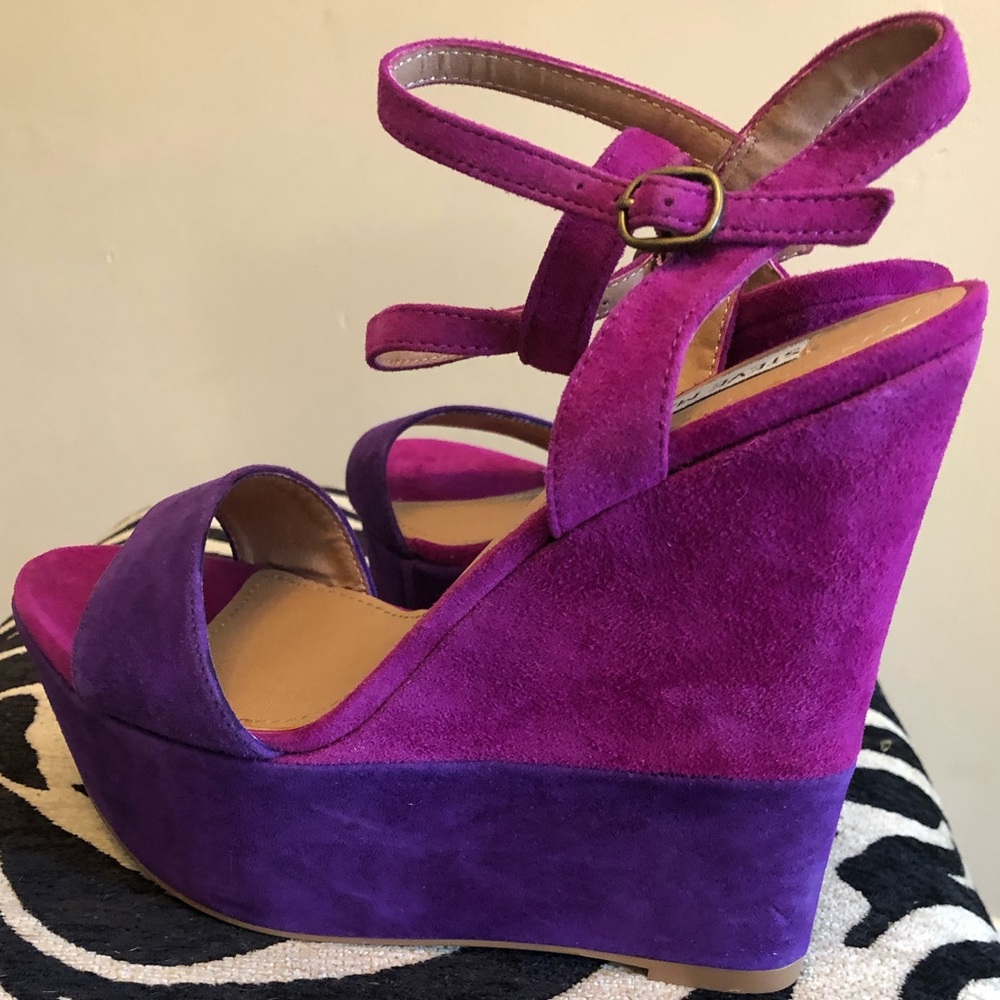Steve Madden Platform Sandals - Sz 8.5 - Picture 6 of 7